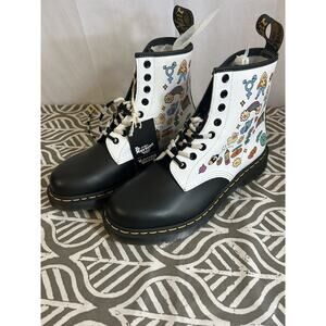 Dr. Martens 1460 Wednesday Holmes For Pride Leather Boots Mens 9 Womens 10